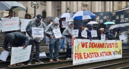 Sri Lankans demand justice for April 21st victims